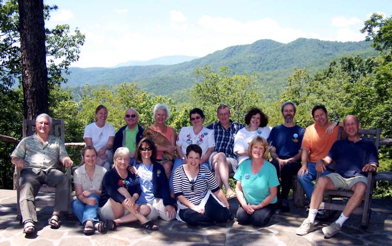 With the Wildacres Flute Retreat Faculty, Little Switzerland, NC